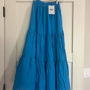 Princess Polly Vibrant Blue Maxi Skirt